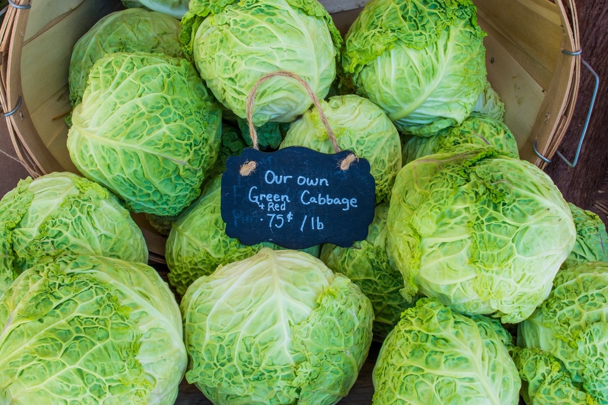green cabbage